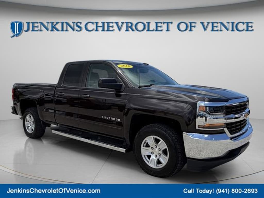 Used 2018 Chevrolet Silverado 1500 LT w/1LT Truck Double Cab