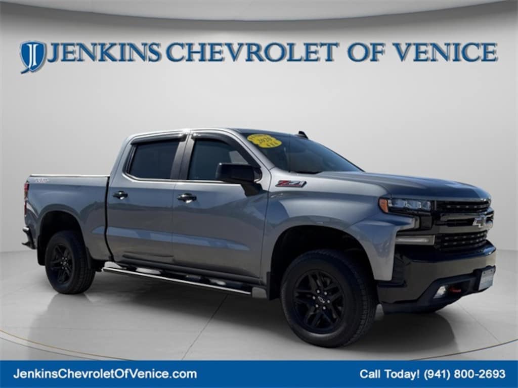 Used 2020 Chevrolet Silverado 1500 LT Trail Boss Truck Crew Cab