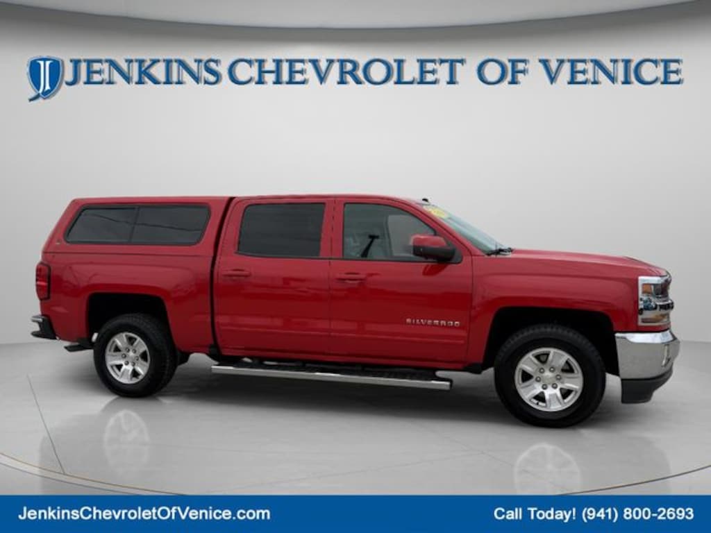 Used 2018 Chevrolet Silverado 1500 LT w/1LT Truck Crew Cab