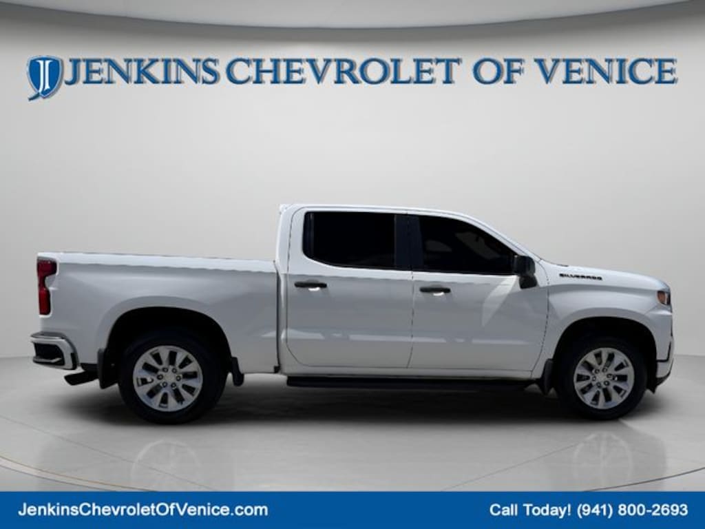 Used 2021 Chevrolet Silverado 1500 Custom Truck Crew Cab