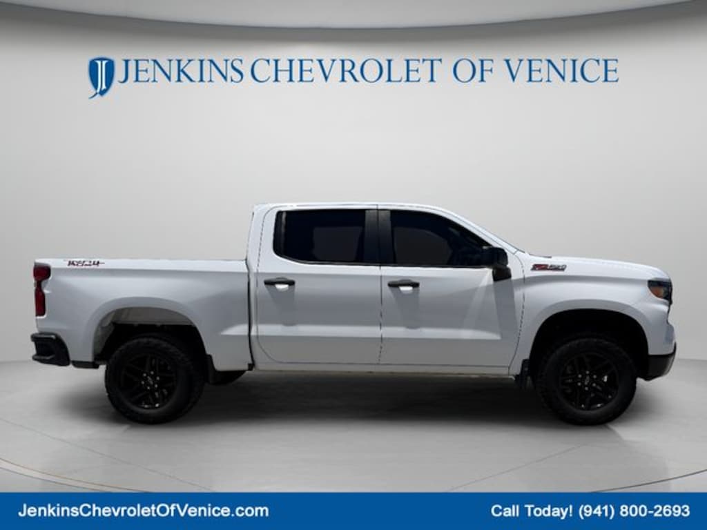Used 2024 Chevrolet Silverado 1500 Custom Trail Boss Truck Crew Cab