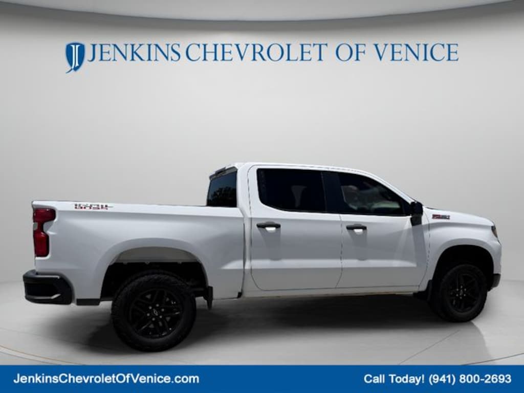 Used 2024 Chevrolet Silverado 1500 Custom Trail Boss Truck Crew Cab