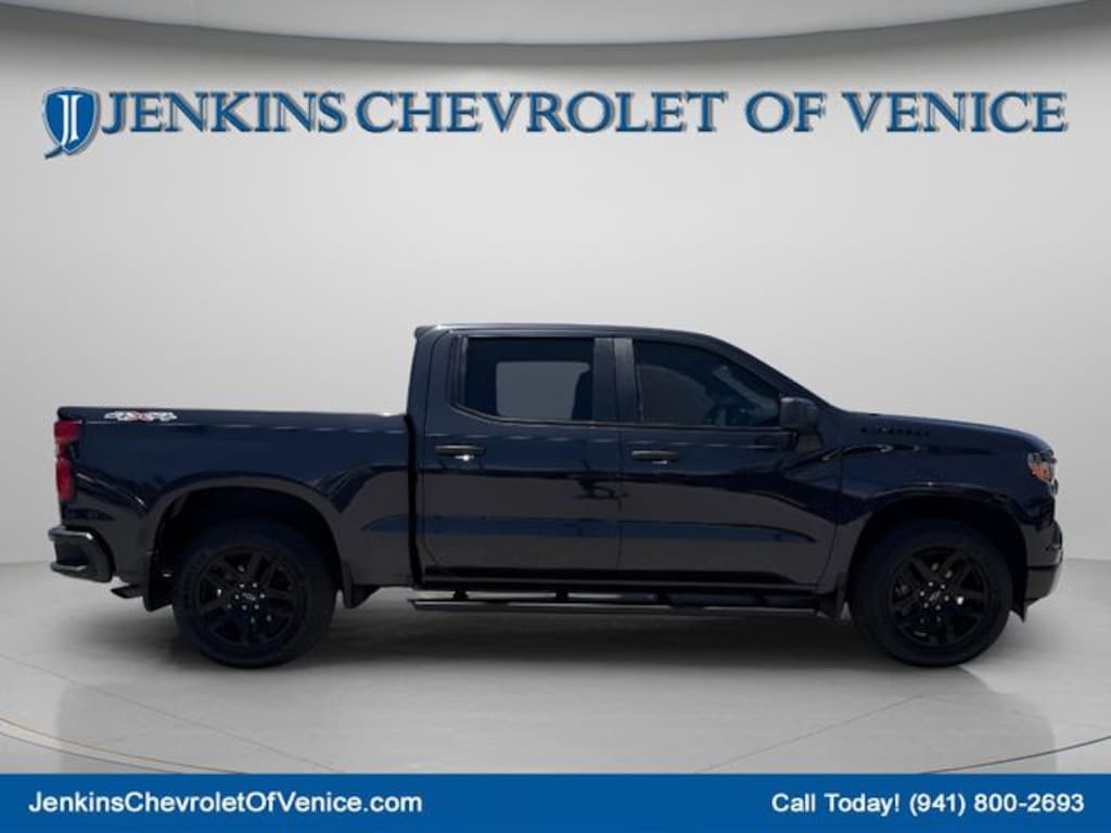 Certified 2023 Chevrolet Silverado 1500 Custom Truck Crew Cab