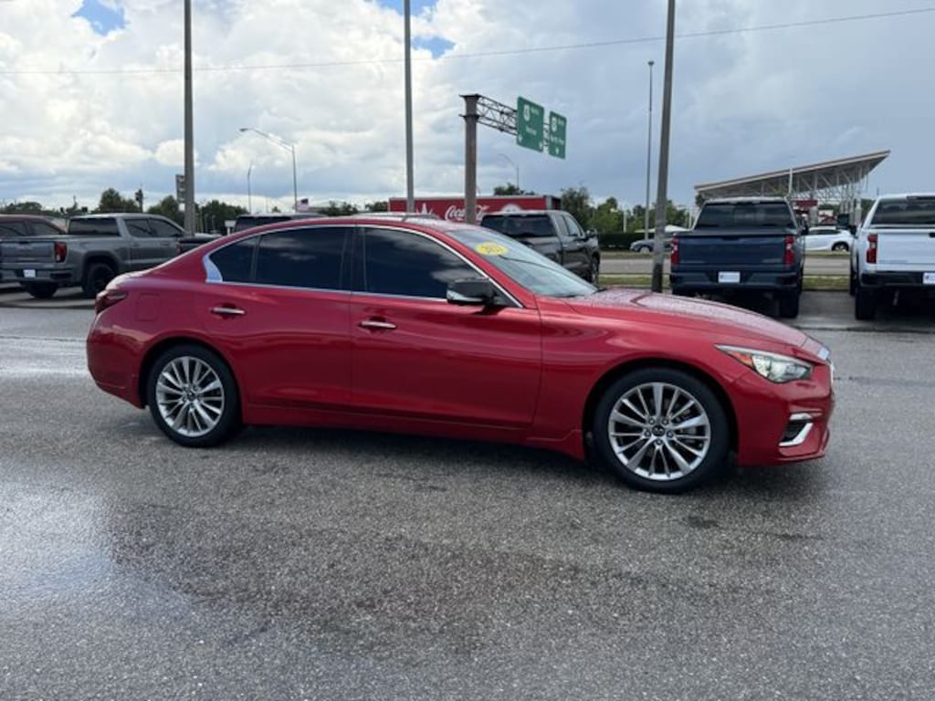 Used 2021 INFINITI Q50 3.0t LUXE Sedan