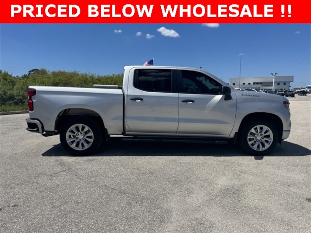 Used 2022 Chevrolet Silverado 1500 Custom Truck Crew Cab