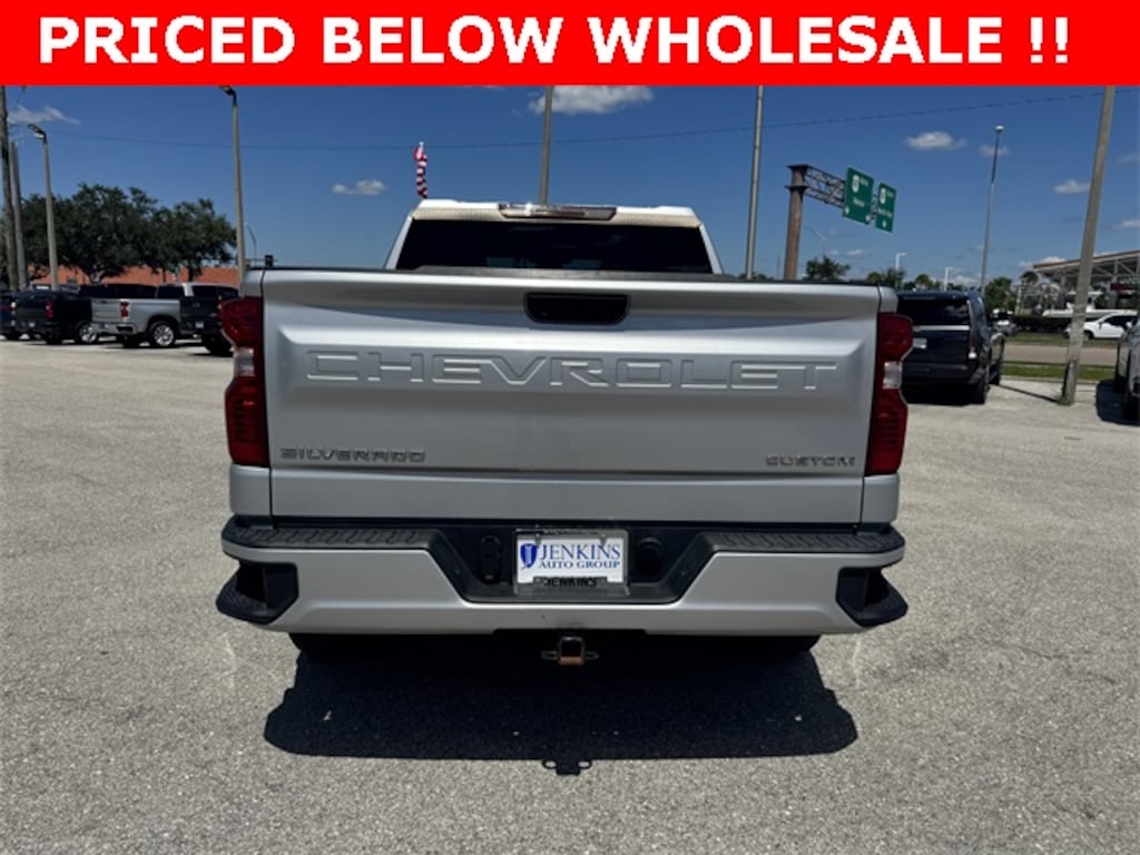 Used 2022 Chevrolet Silverado 1500 Custom Truck Crew Cab