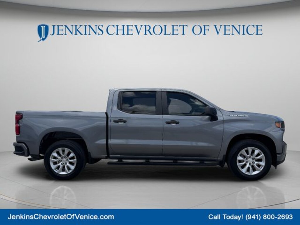 Used 2022 Chevrolet Silverado 1500 LTD Custom Truck Crew Cab