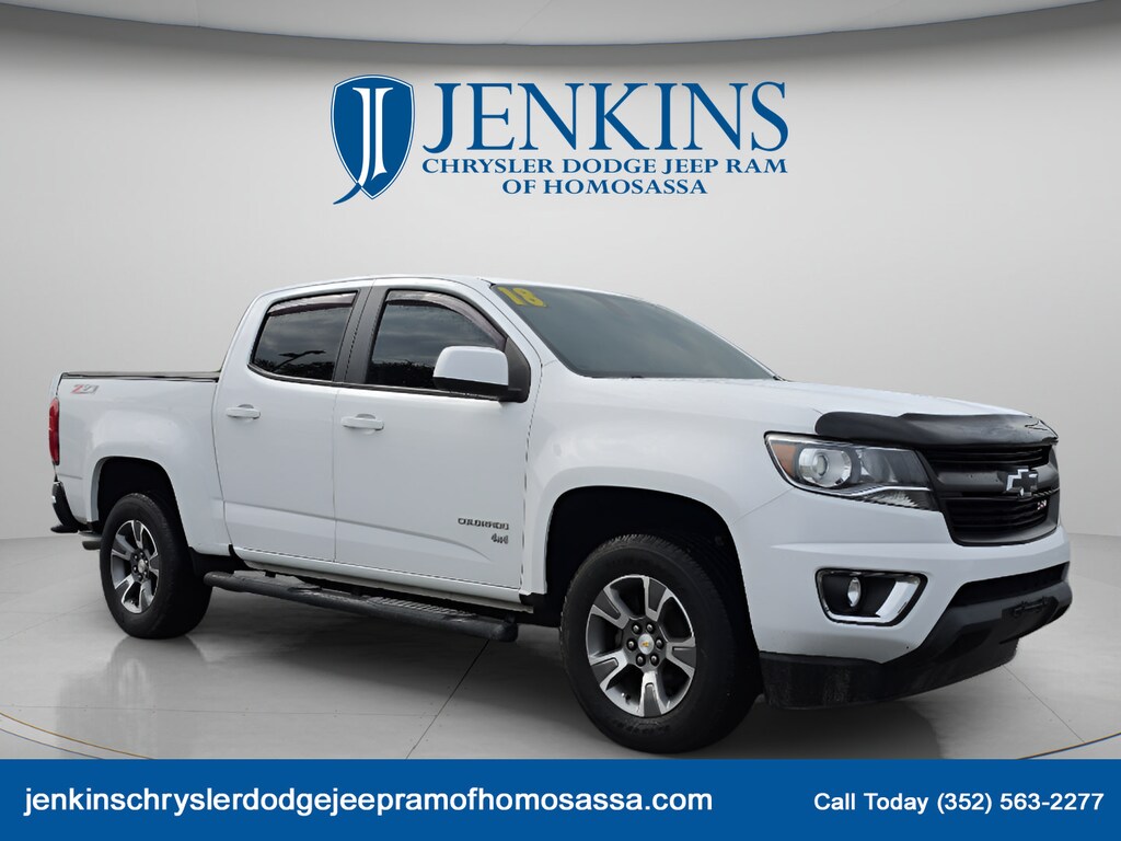 Used 2018 Chevrolet Colorado Z71 Truck Crew Cab