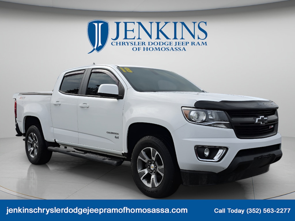 Used 2018 Chevrolet Colorado Z71 Truck Crew Cab