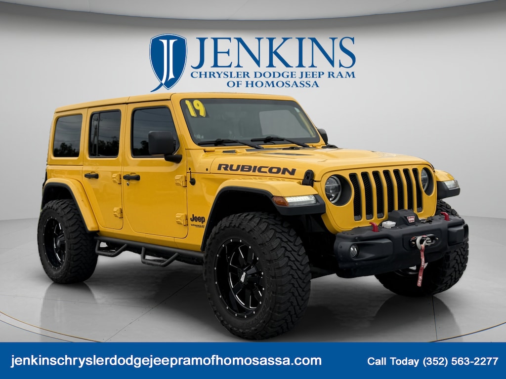 Used 2019 Jeep Wrangler Unlimited Rubicon 4x4 SUV