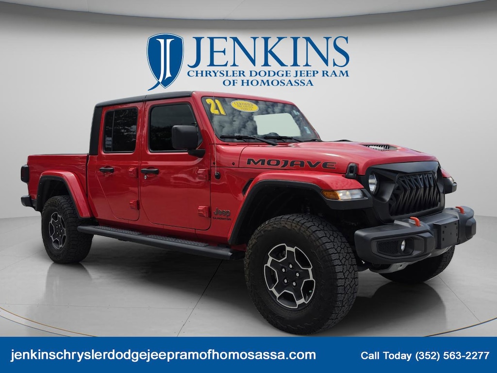 Used 2021 Jeep Gladiator Mojave Truck Crew Cab