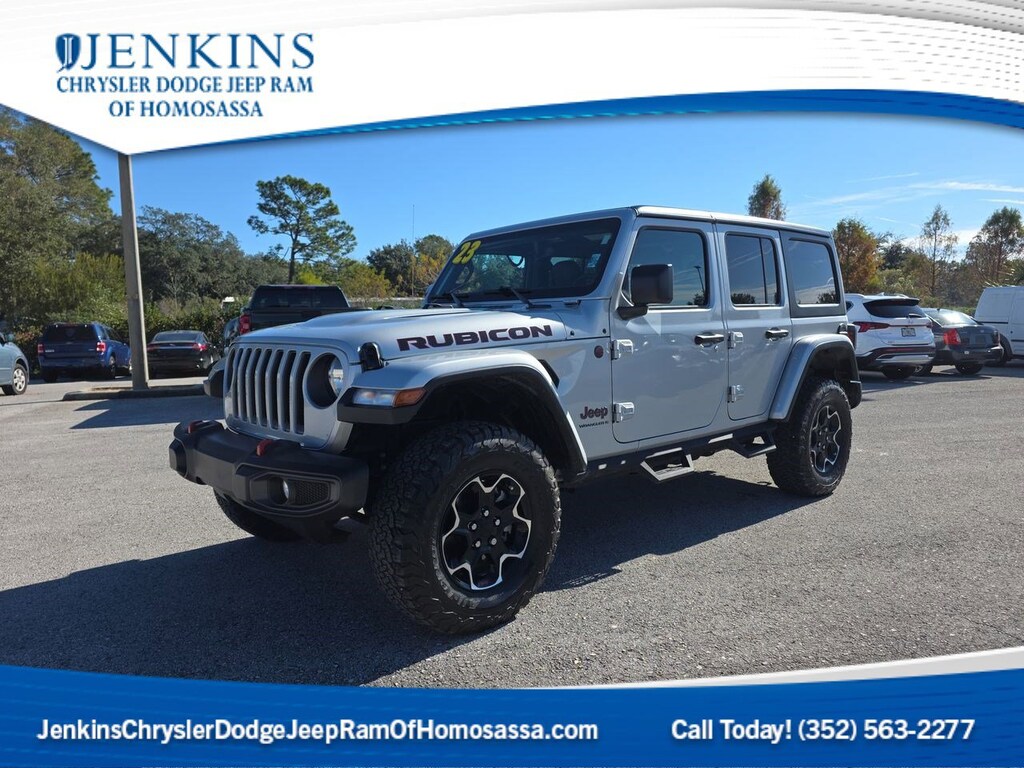 Used 2023 Jeep Wrangler 4-DOOR RUBICON 4X4 SUV