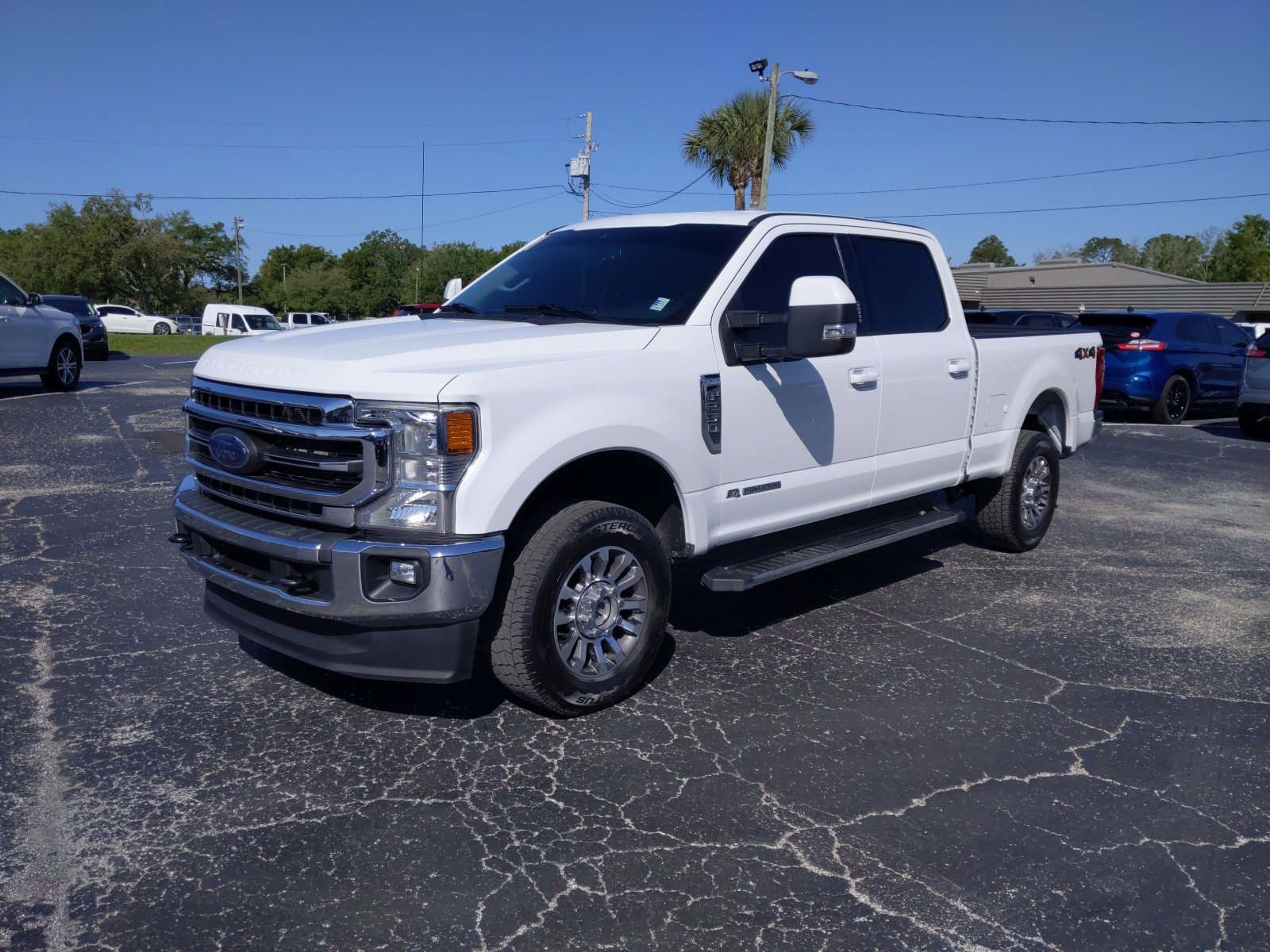 Certified 2021 Ford F-250 Super Duty Lariat with VIN 1FT7W2BT1MED92625 for sale in Crystal River, FL