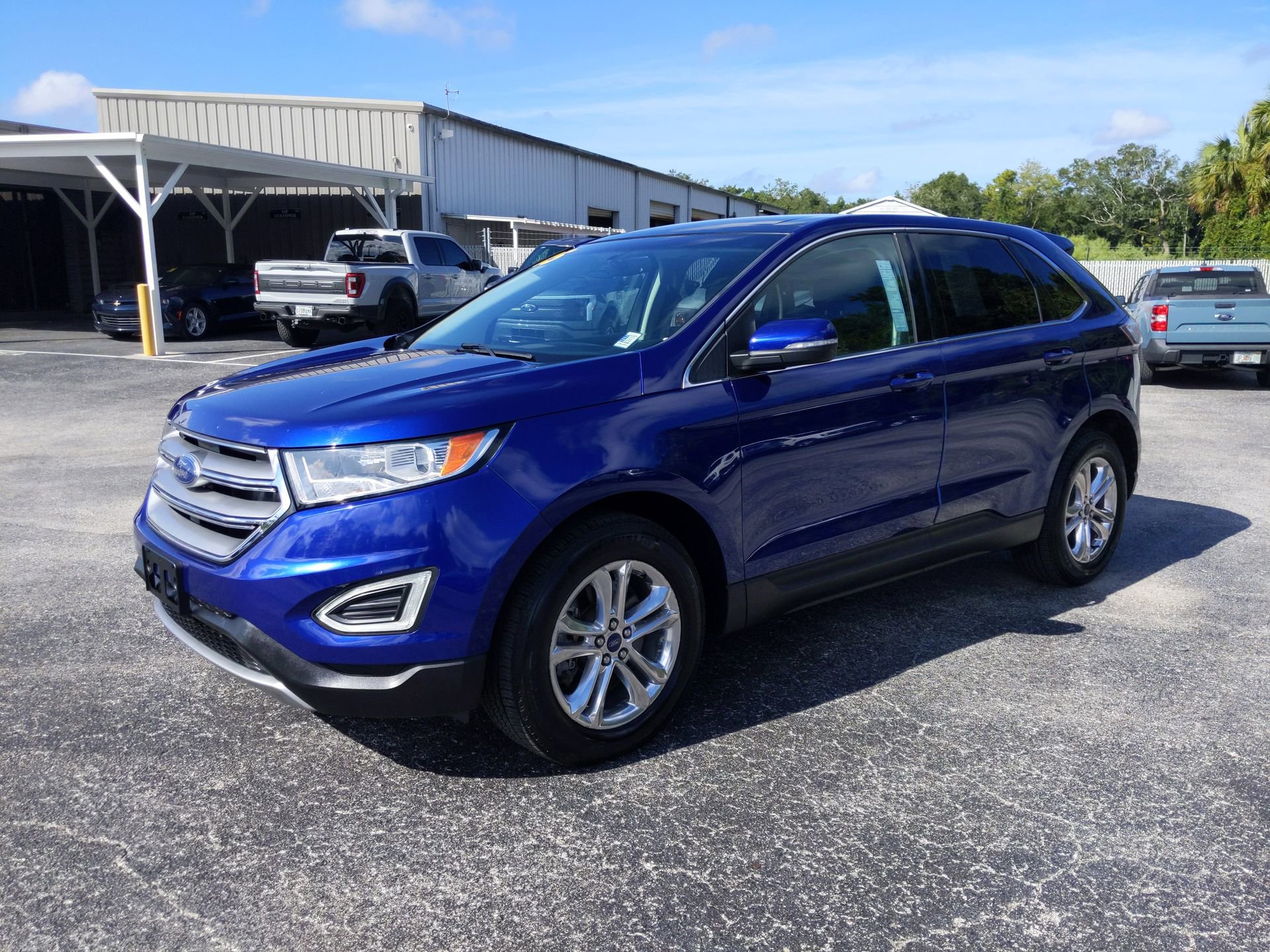 Used 2015 Ford Edge SEL with VIN 2FMTK4J81FBC11083 for sale in Crystal River, FL