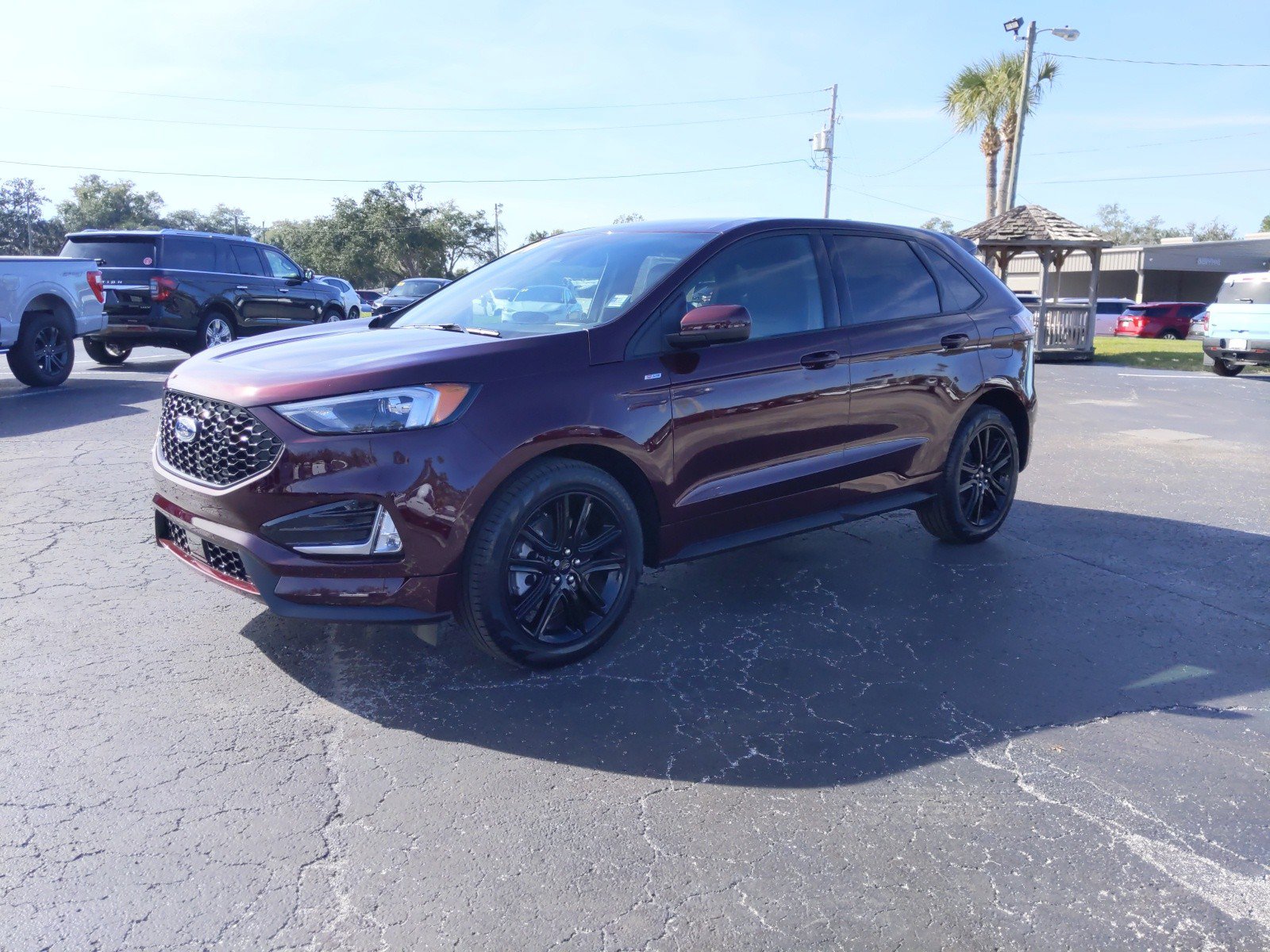 Certified 2024 Ford Edge ST-Line with VIN 2FMPK4J97RBA66226 for sale in Crystal River, FL