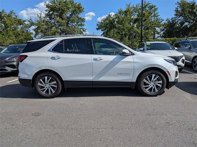 Used 2022 Chevrolet Equinox Premier with VIN 3GNAXNEV4NS245957 for sale in Ocala, FL