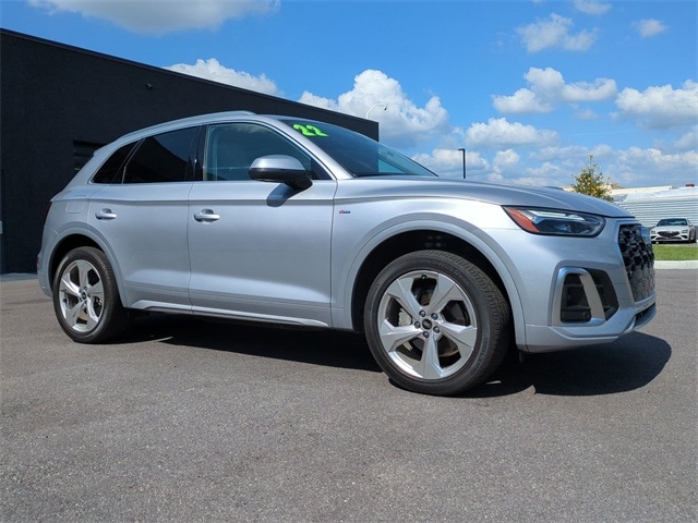 Used 2022 Audi Q5 Premium Plus with VIN WA1EAAFYXN2082136 for sale in Ocala, FL