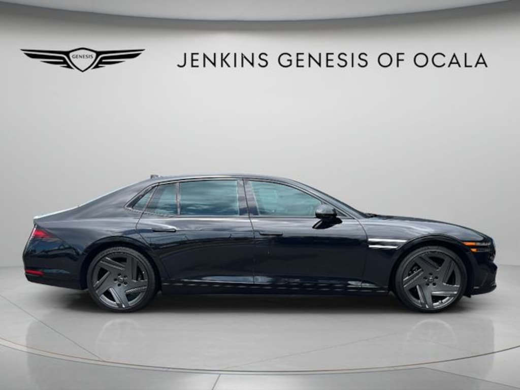 New 2026 Genesis G90 3.5T E-SC Mhev Prestige Black Sedan