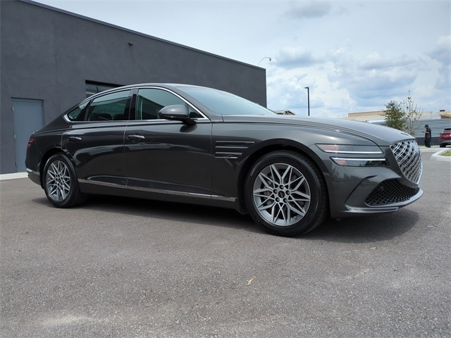 Certified 2025 GENESIS G80 Base with VIN KMTGA4SC0SU255464 for sale in Ocala, FL