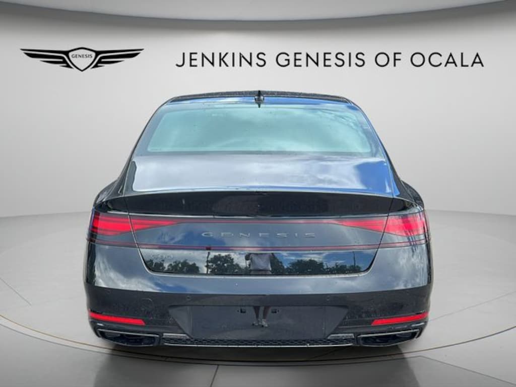 New 2026 Genesis G90 3.5T E-SC Mhev Prestige Black Sedan