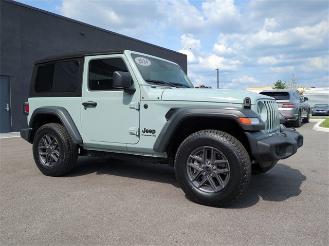 Used 2024 Jeep Wrangler 2-Door Sport S with VIN 1C4PJXAN8RW199355 for sale in Ocala, FL