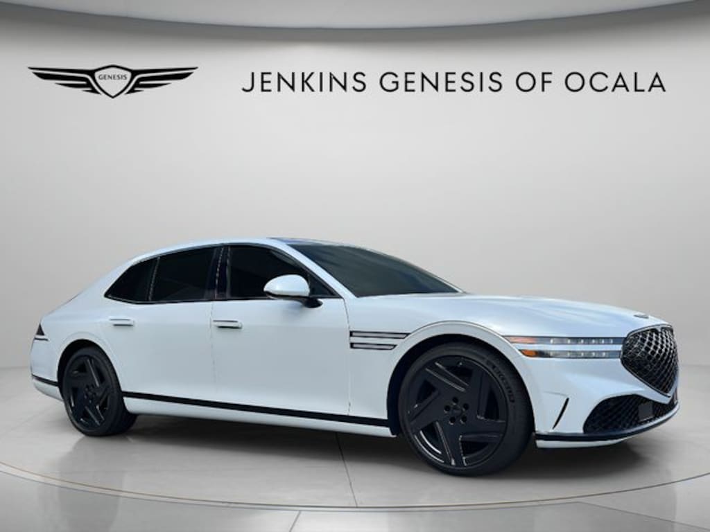 New 2026 Genesis G90 3.5T E-SC Mhev Prestige Black Sedan