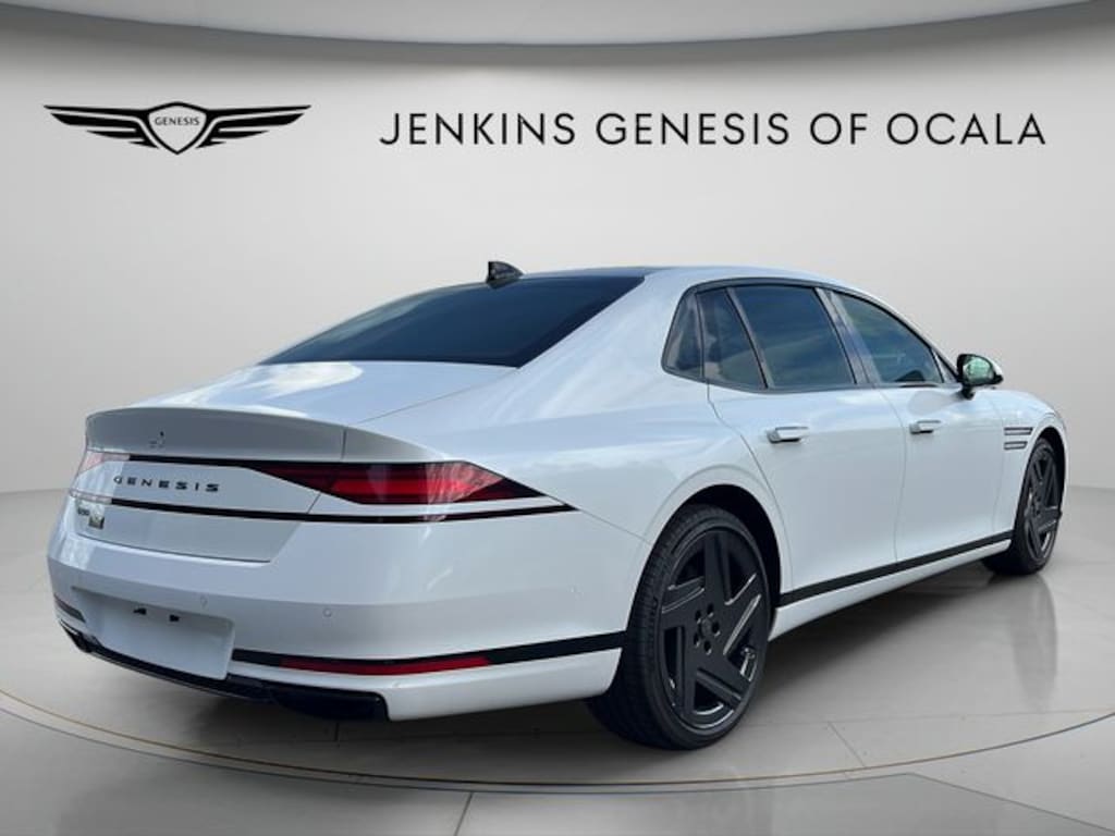 New 2026 Genesis G90 3.5T E-SC Mhev Prestige Black Sedan