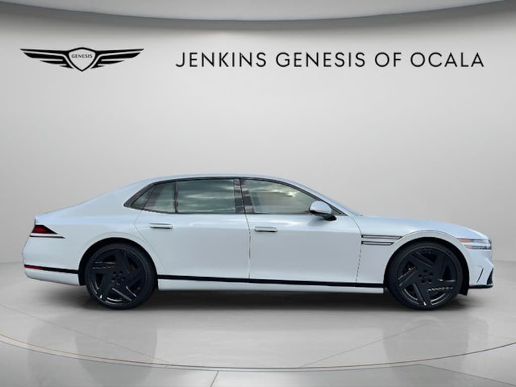 New 2026 Genesis G90 3.5T E-SC Mhev Prestige Black Sedan