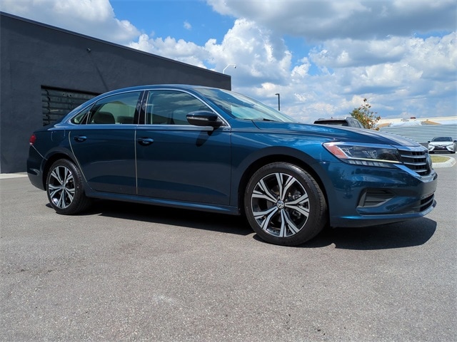 Used 2021 Volkswagen Passat SE with VIN 1VWSA7A37MC005818 for sale in Ocala, FL