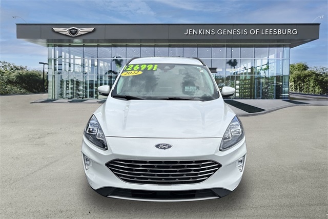 Used 2022 Ford Escape Titanium with VIN 1FMCU0DZ5NUA93958 for sale in Leesburg, FL