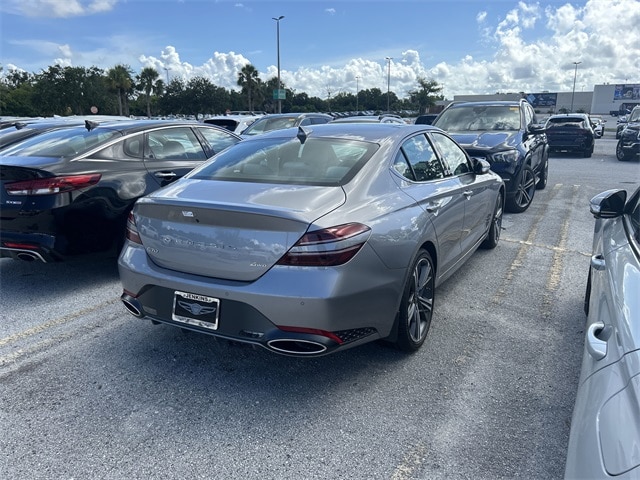 Used 2025 GENESIS G70 Standard with VIN KMTG34SC9SU147256 for sale in Leesburg, FL
