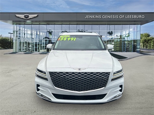 Used 2021 GENESIS GV80 Advanced+ with VIN KMUHCESC4MU062298 for sale in Leesburg, FL