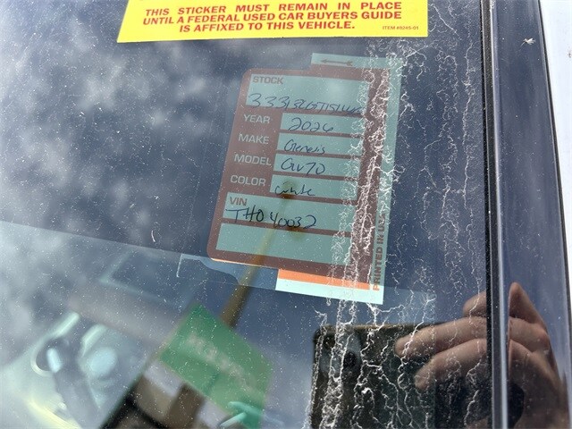 2026 Genesis GV70 2.5T Advanced photo 4