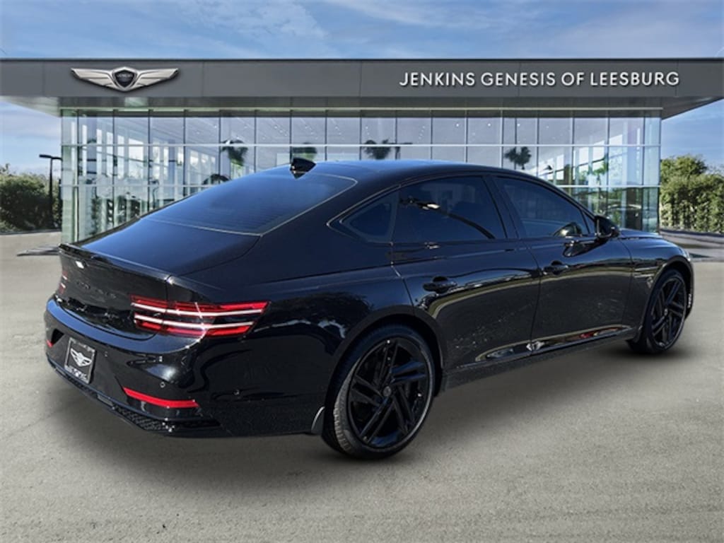 New 2026 Genesis G80 3.5T Prestige Black Sedan