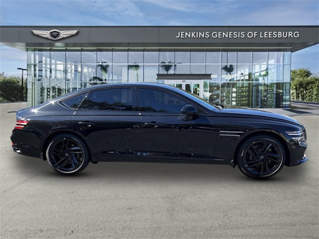 New 2026 Genesis G80 3.5T Prestige Black Sedan