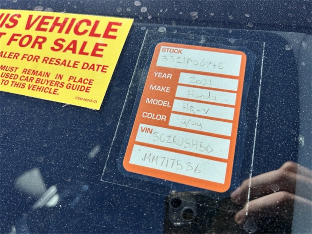 Used 2021 Honda HR-V EX SUV