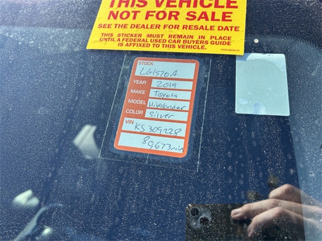 Used 2019 Toyota Highlander SUV