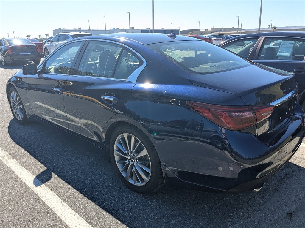 Used 2022 INFINITI Q50 LUXE Sedan