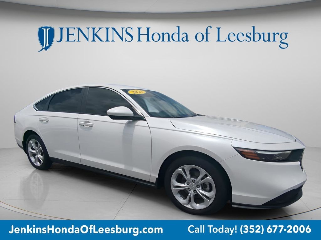 Certified 2025 Honda Accord LX Sedan