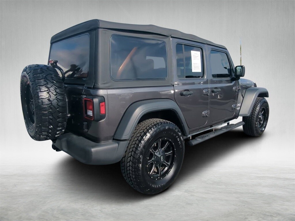 Used 2018 Jeep Wrangler Unlimited Sport 4x4 SUV