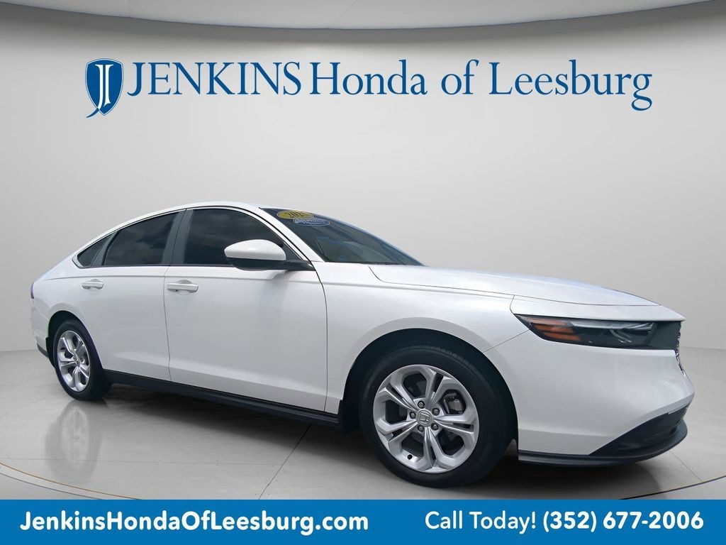 Certified 2025 Honda Accord LX Sedan