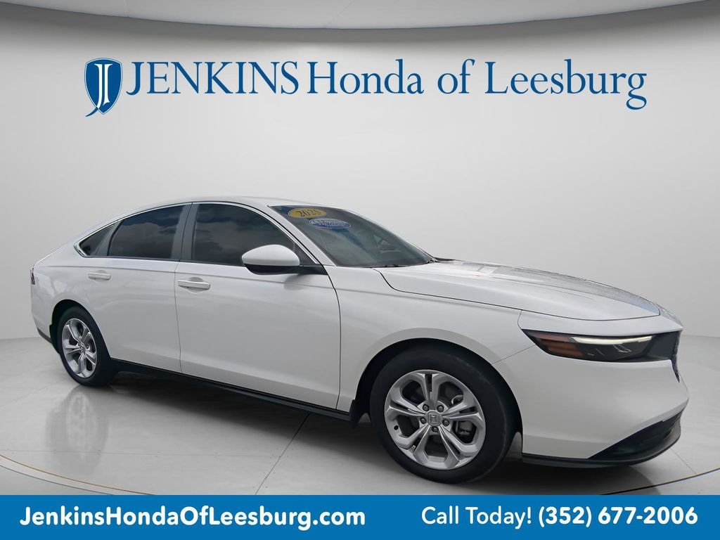 Certified 2025 Honda Accord LX Sedan