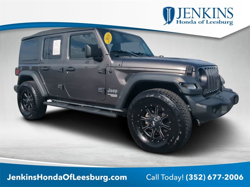 Used 2018 Jeep Wrangler Unlimited Sport 4x4 SUV