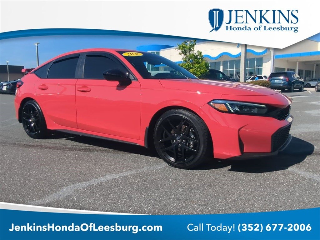 Certified 2025 Honda Civic Sport Hatchback