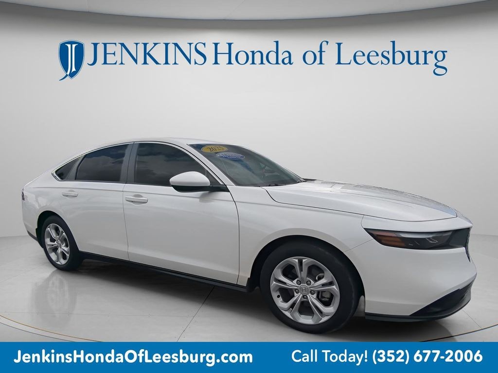 Certified 2025 Honda Accord LX Sedan