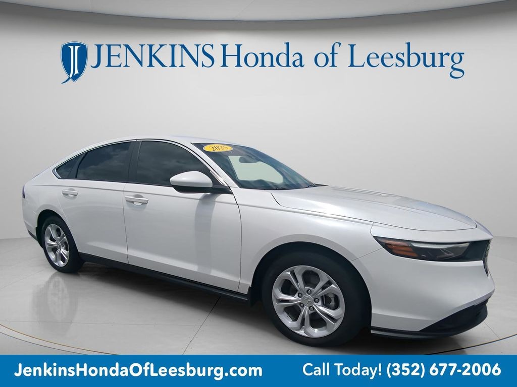 Certified 2025 Honda Accord LX Sedan