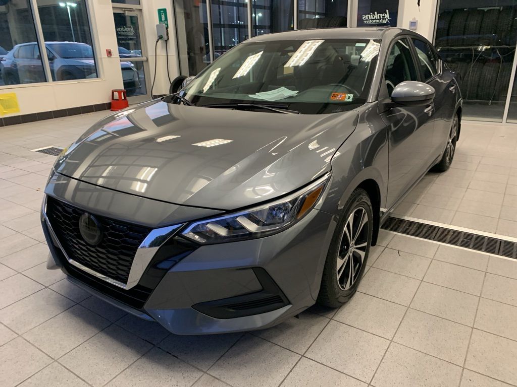 Used 2022 Nissan Sentra SV with VIN 3N1AB8CV2NY296661 for sale in Bridgeport, WV