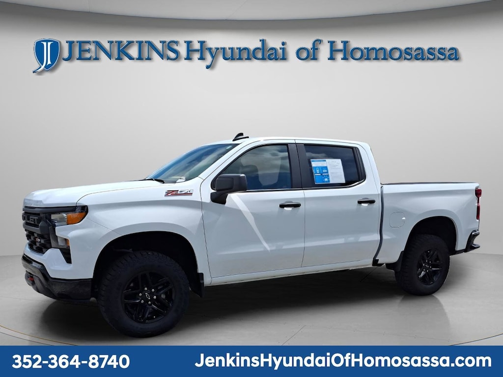 Used 2024 Chevrolet Silverado 1500 Custom Trail Boss Truck Crew Cab