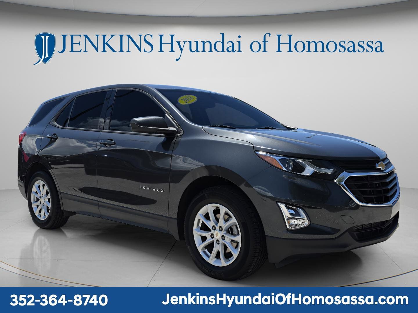 Used 2018 Chevrolet Equinox LS with VIN 2GNAXHEV8J6129011 for sale in Homosassa, FL