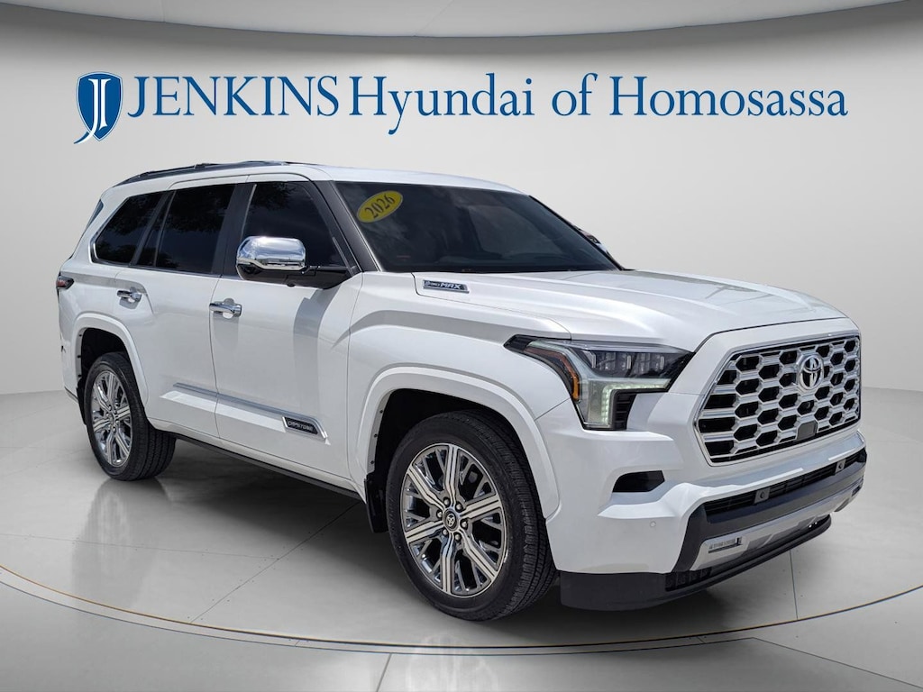 Used 2026 Toyota Sequoia Capstone SUV
